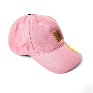 Carhartt Canvas Cap Hat AH0289 Pink Size OS NWT